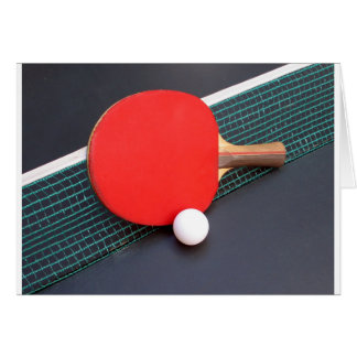 Bordtennis Hälsningskort