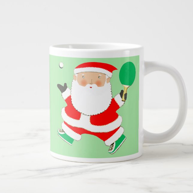 Bordtennis jul jumbo mugg (Höger)