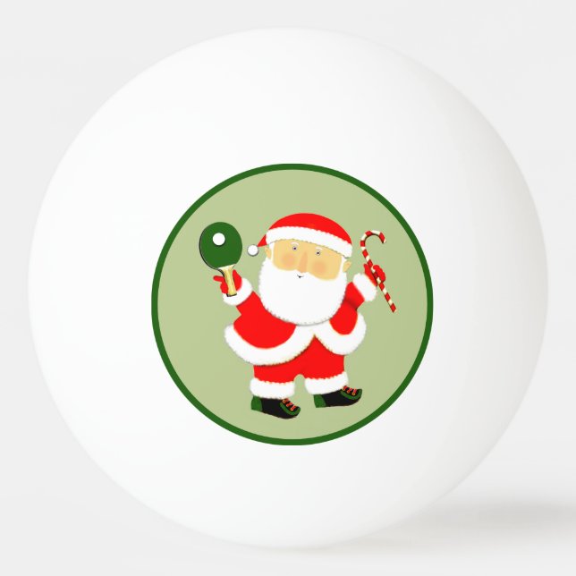 Bordtennis julpresent pingisboll (Framsidan)