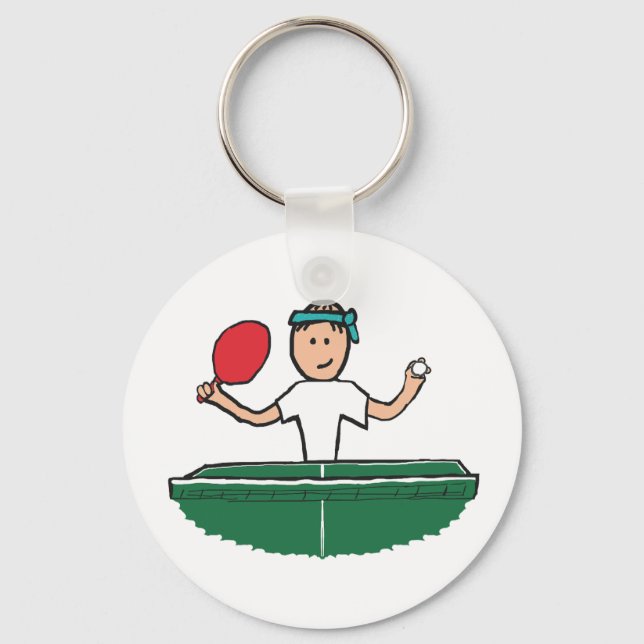 Bordtennis Nyckelring (Framsida)