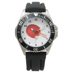 BORDTENNIS PADDLAR OCH KLUMPA IHOP SIG (PING PONG) ARMBANDSUR