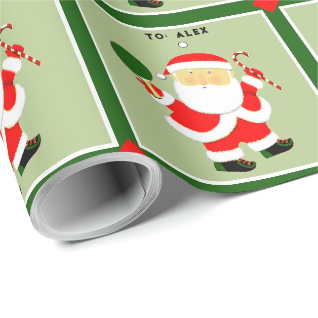 Bordtennis Ping-pong Present För Högtider Presentpapper (Rullad Hörn)