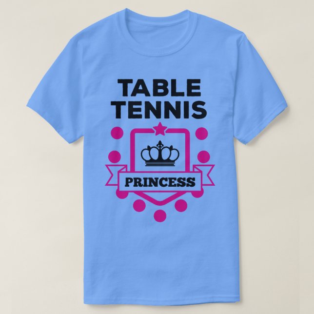 Bordtennis T Shirt (Design framsida)