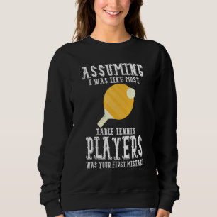 Bordtennisdräkter - fantastiska roliga tennisspela t shirt