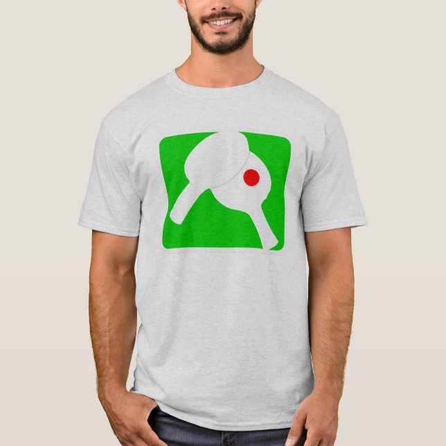 Bordtennislogotyp Tee (Framsida)