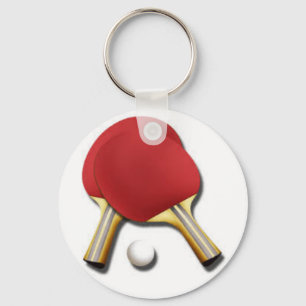 bordtennislogotypkeychain nyckelring