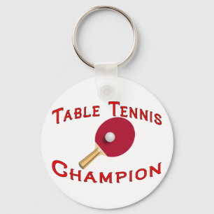 Bordtennismästare Nyckelring