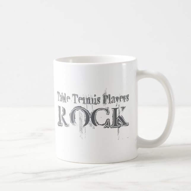 Bordtennisspelaresten Kaffemugg (Höger)