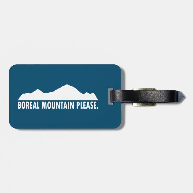 Boreal Mountain California, tack Bagagebricka (Baksida Vågrät)
