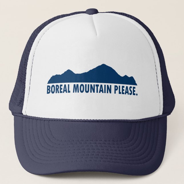 Boreal Mountain California, tack Keps (Framsida)
