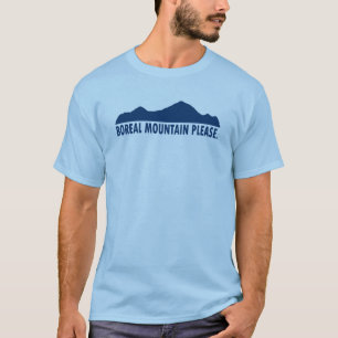 Boreal Mountain California, tack T Shirt