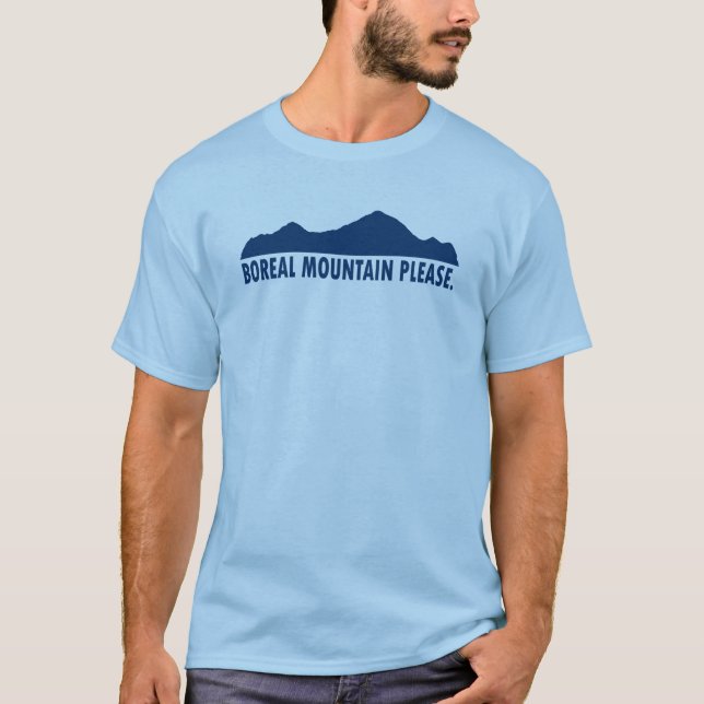 Boreal Mountain California, tack T Shirt (Framsida)
