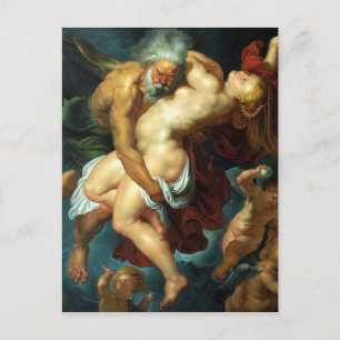 Boreas bortför Oreithyia - Rubens Vykort
