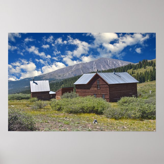 Boreas järnvägsstation, Colorado Poster (Framsidan)