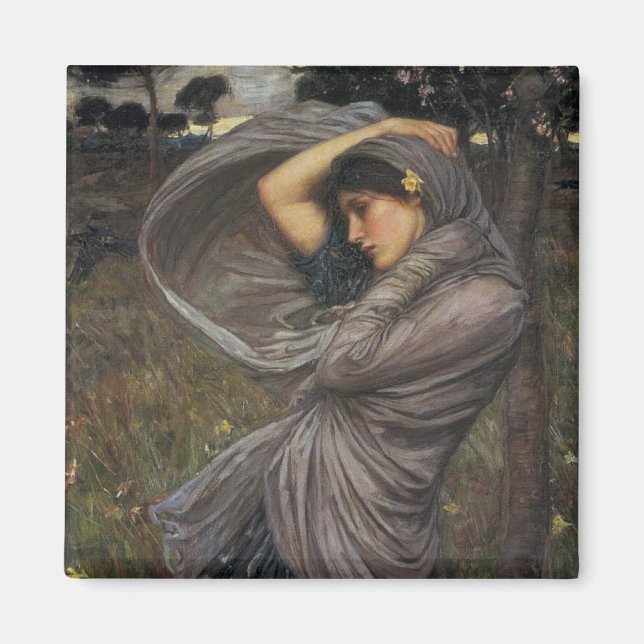 Boreas - John William Waterhouse Magnet (Framsidan)