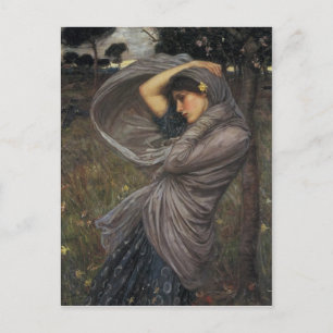 Boreas - John William Waterhouse Vykort
