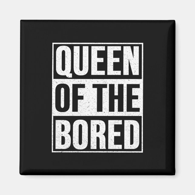 Bored drottning - Amerikanska gudar Magnet (Framsidan)