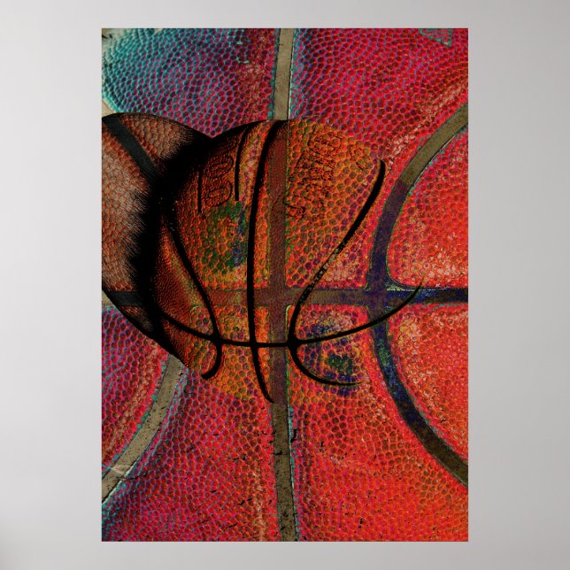 Borgbasketboll boll poster (Framsidan)