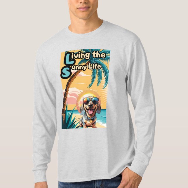 Borgen i glöden: Coolans Hund i Sol T Shirt (Framsida)