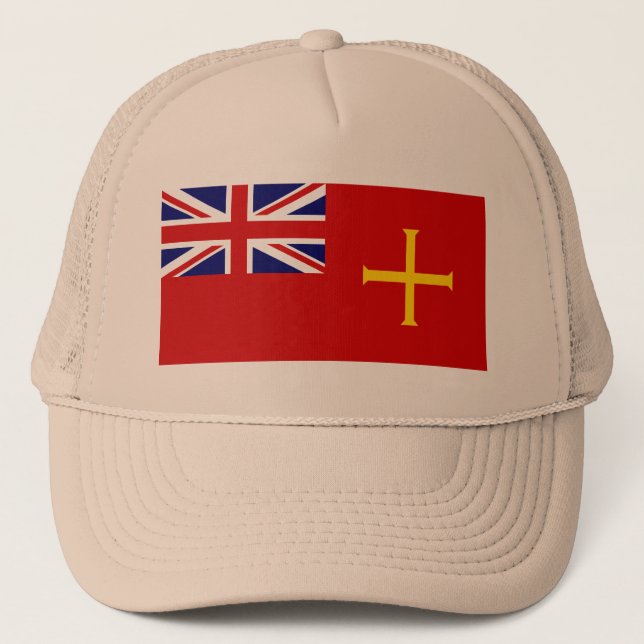 Borgerlig Ensign Guernsey, United Kingdom Truckerkeps (Framsida)