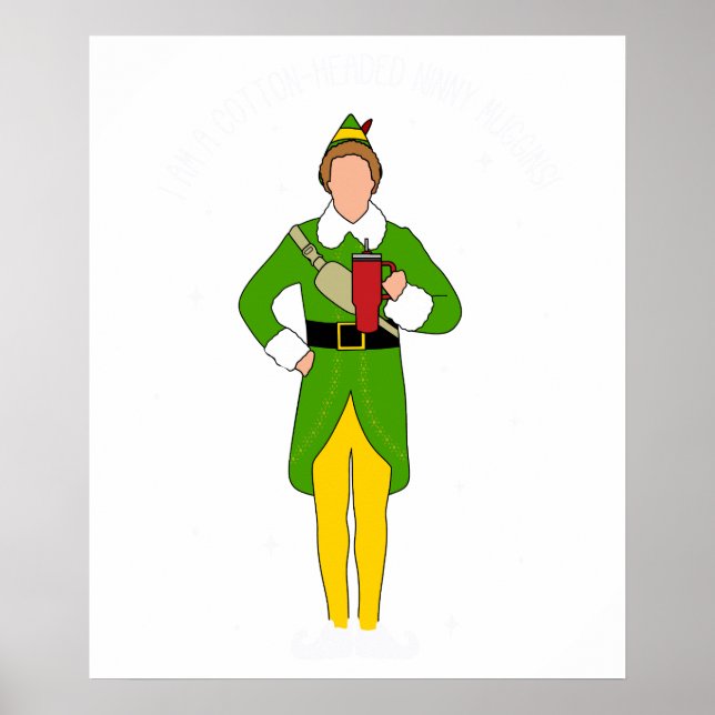 borgerlig Tomte jul Poster (Framsidan)