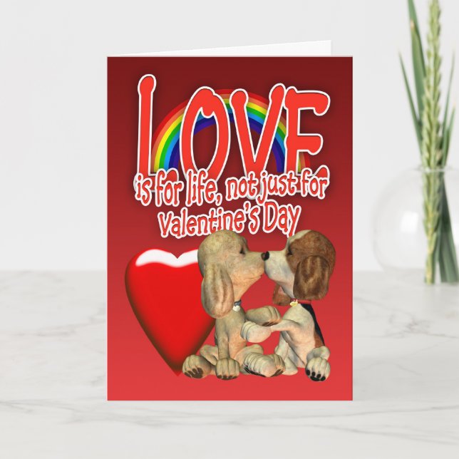 Borgerligt partnerskap för glatt lesbiskt förslag helgkort (Framsida)