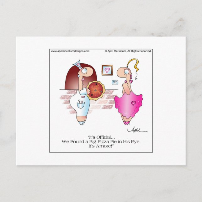 Borget PIZZA PAJ vykort från april McCallum (Framsida)