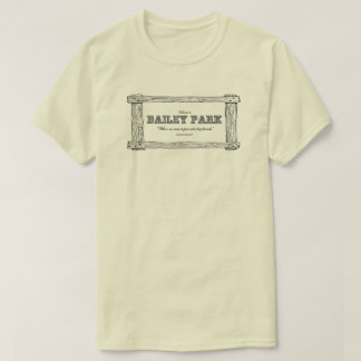 Borggården parkerar - det är en themed t-skjorta tee shirt