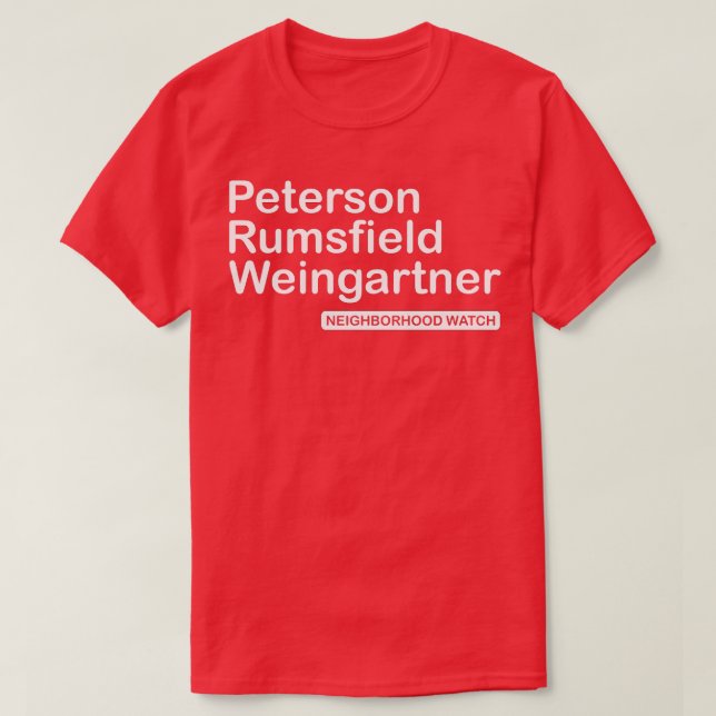 Borggrannskapsbevakning T Shirt (Design framsida)