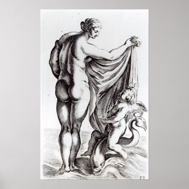 Borghese Venus, 1653 Poster (Framsidan)