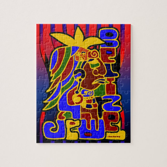 Borghuvud, pussel (Vertikal)