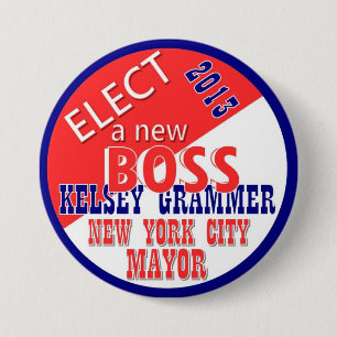 Borgmästare 2013 för Kelsey grammatik NYC Knapp