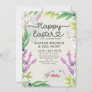 Borgmästare i Bunny Påsk Brunch & Egg Hunt Inbjudningar