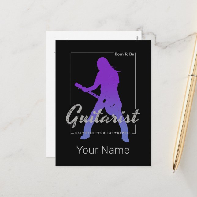 Borgmästare i gästfotograf helg vykort (Fram/Back In Situ)