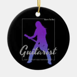 Borgmästare i gästfotograf julgransprydnad keramik