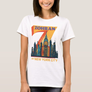 Borgmästare Mamdani 2025 Tröja, Rösta Zohran Rank T Shirt