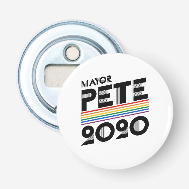 Borgmästare Pete Pride 2020 Flasköppnare (Framsidan)