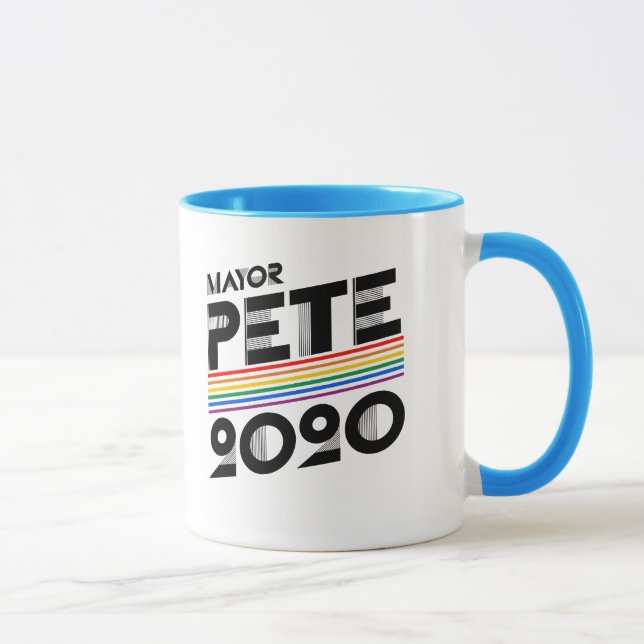 Borgmästare Pete Pride 2020 Mugg (Höger)