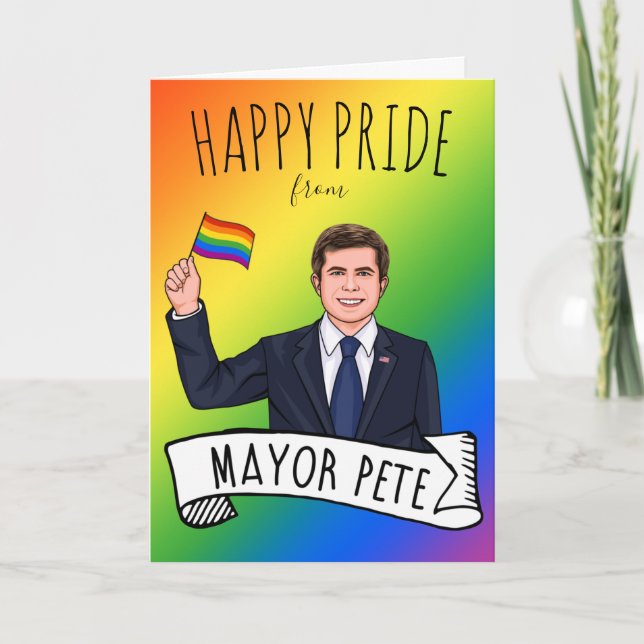 Borgmästare Pete Pride Kort (Framsida)