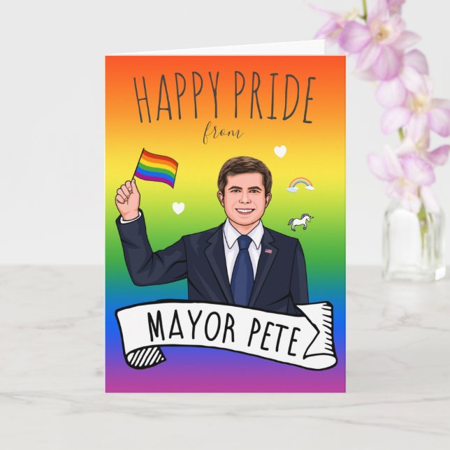 Borgmästare Pete Pride Kort (Orkide)