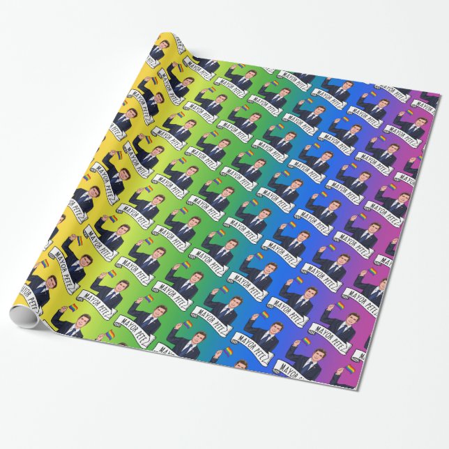 Borgmästare Pete Pride Presentpapper (Utrullad)