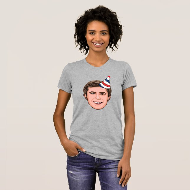 BORGMASTARFÖDELSEDAG T SHIRT (Hel framsida)