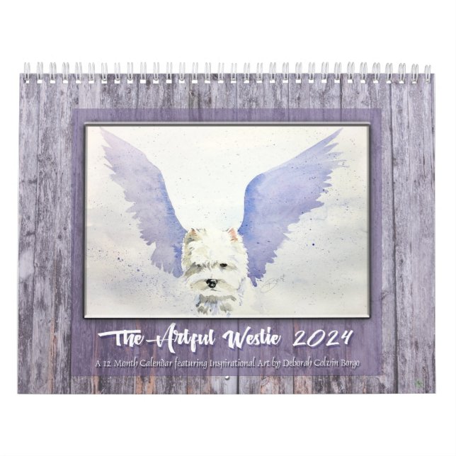 Borgo's The Arful Westie 2024 Calendar Kalender (Omslag)