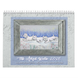 Borgo's The Arful Westie 2025 Calendar Kalender