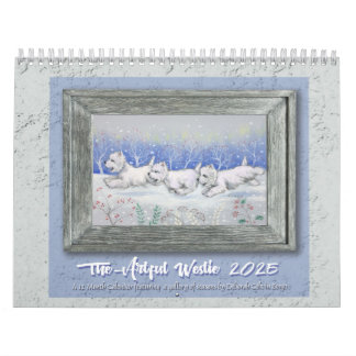 Borgo's The Arful Westie 2025 Calendar Kalender