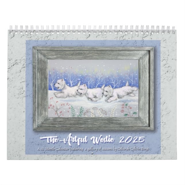 Borgo's The Arful Westie 2025 Calendar Kalender (Omslag)
