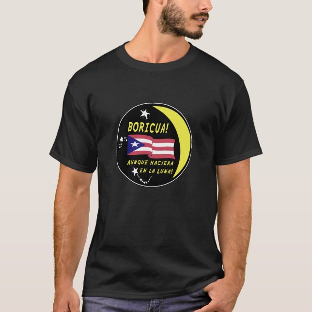 Boricua Anywhere T-shirt (Framsida)