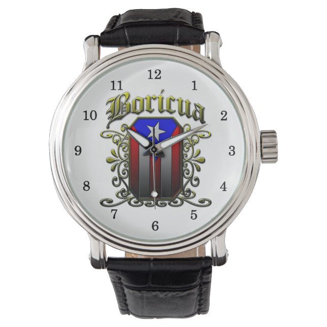 Boricua Armbandsur (Framsida)