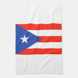 Boricua Banderas Puerto Rican Flagga 4Juan Kökshandduk