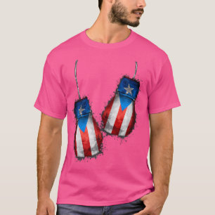 Boricua Boxers Boxing Fläkt Handskar Puerto Rico F T Shirt